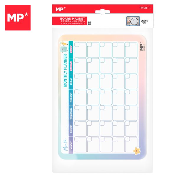 PN126-11 A4 Refrigerator Stickers, Magnetic Memo, Magnetic Whiteboard Planner, Soft whiteboard