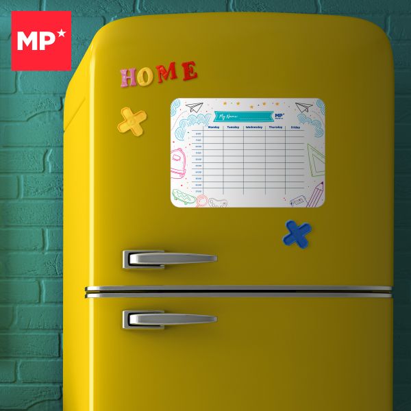 ПН126 Магнетна табла за фрижидер налепница Мемо серија