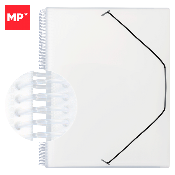 Wholesale PC510F MP Spiral-Bound Polypropylene Display Book Folder with 60  Pockets Manufacturer and Supplier