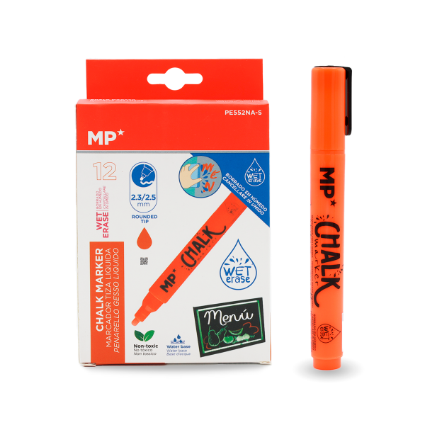 PE552NA-S Marcadores de tiza marcadores borrables marcadores de tinta no tóxica