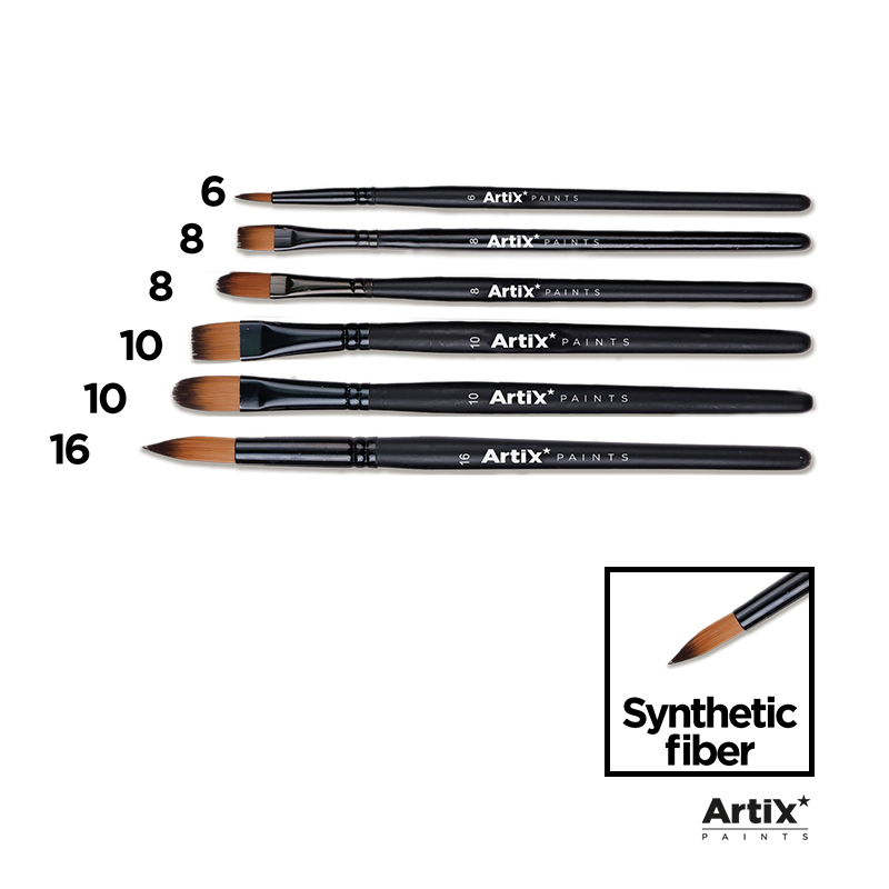 Wholesale PP386-01 Professional Paint Brushes Manufacturer and
