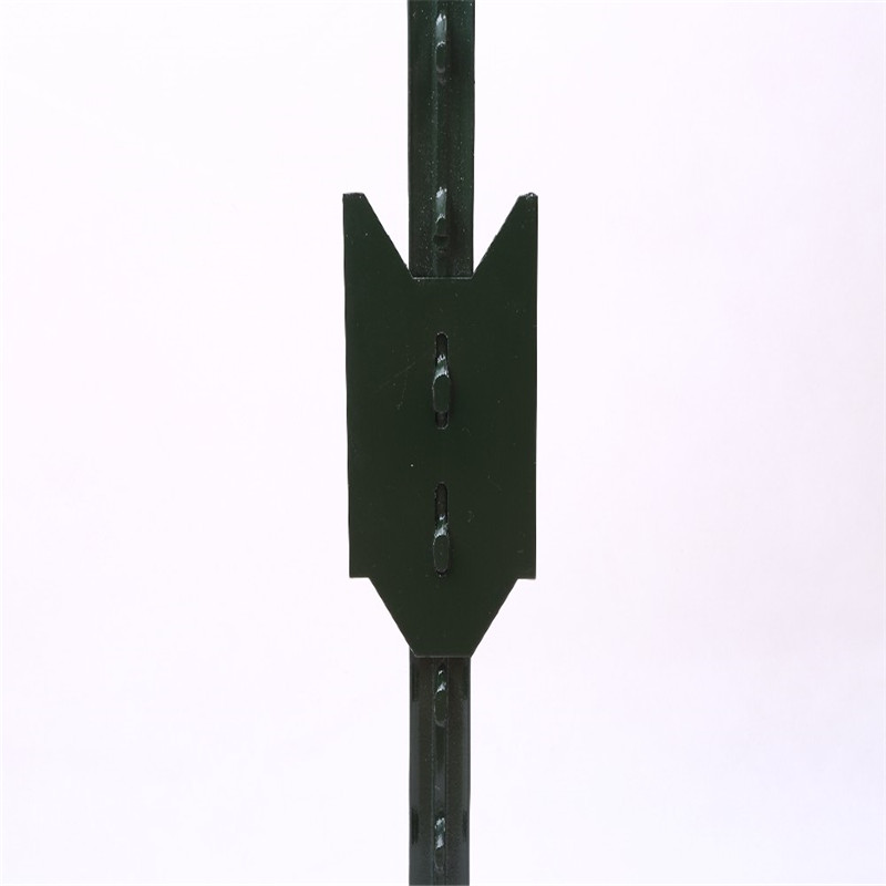 pvc coated T post for  fence