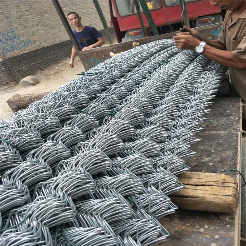 Chain Link Fencing Hot Dipped Galvanized 5X5cm Hole