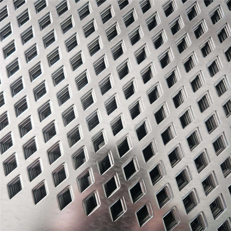 Diamond Hole Galvanized Perforated Metal Mesh / Perforated Metal Aluminum Mesh Featured Image