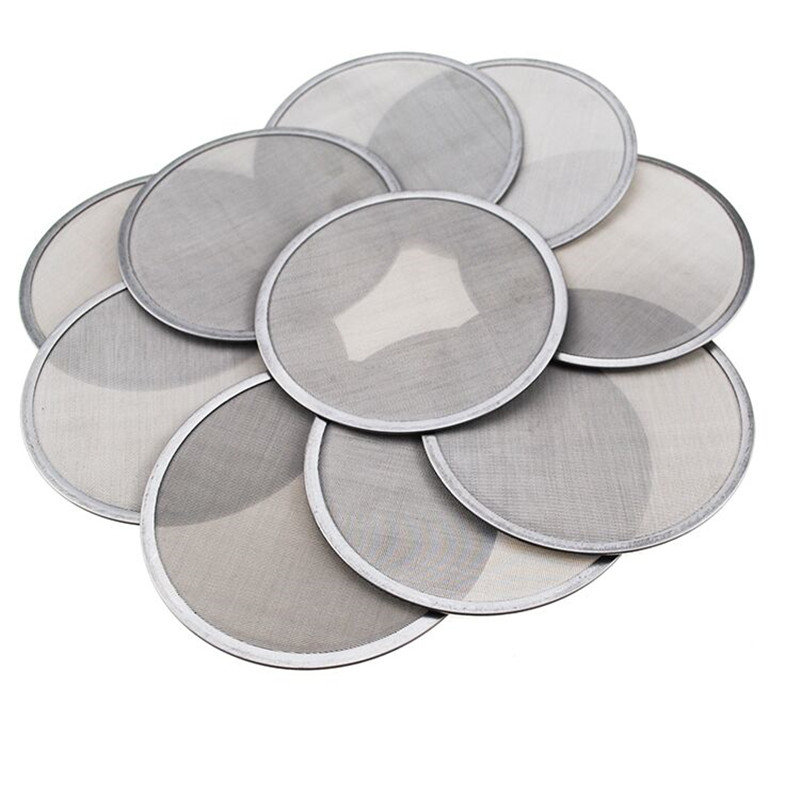 customized stainless steel  wire mesh filter discs