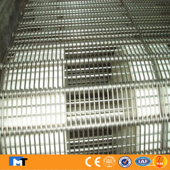 High Quality SS304 Stainless Steel Wire Ring Belt Eye Link Conveyor Wire Mesh Belt