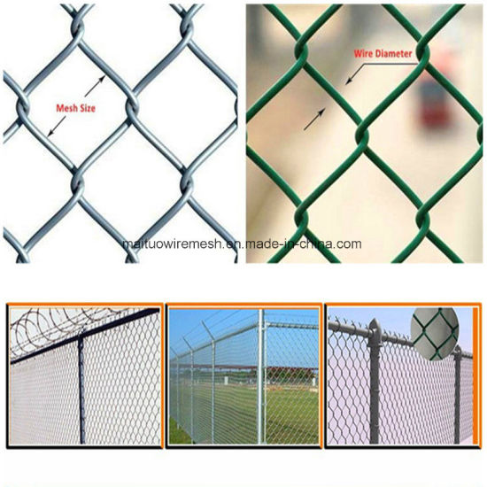 Fixed Competitive Price Removable Chain Link Fence - PVC Coated Chain Link Fencing Fabric (MT-CL015) – Maituo