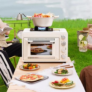 25L Camping Camp Car Travel Appliances Air Fryer Without Oil Outdoor Appliance Portable Air Fryer