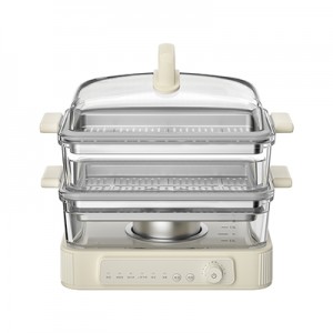 Electric Food Steamer for Cooking, One Touch Vegetable Steamer
