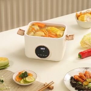 Multi-functional cooking pot one household dormitory steaming frying
