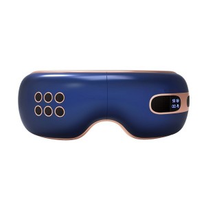 Eye Massager with Heat and Vibration, Remote Control Rechargeable for Relax Eye