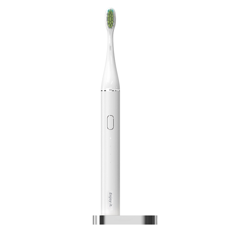 Acoustic Wave Electric Toothbrush  Wireless Charging 2 Minute Timer for 40 Days Use