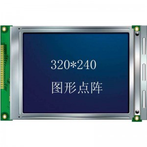 Sarin'ny toetran'ny dot matrix COB 240 × 80 LCD Module