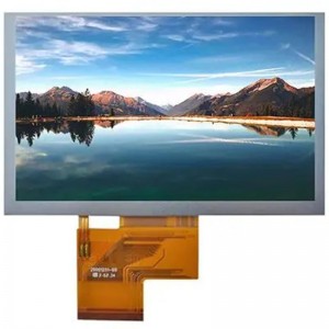 Ekran TFT 4,3 inç Ndërfaqja SPI MCU me rezolucion 480 × 272