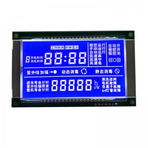 Módulo COB de display LCD de segmento para medidor de eletricidade