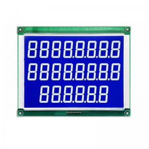 بجلی کے میٹر کے لیے سیگمنٹ LCD ڈسپلے COB ماڈیول