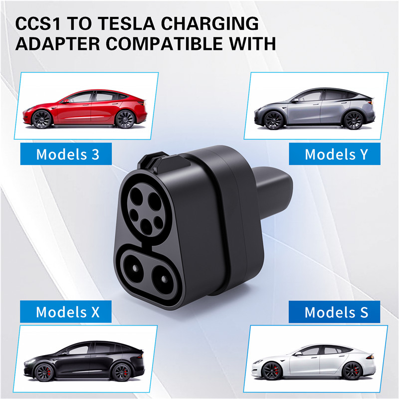 China factory wholesale CCS1 to Telsa Adapter for Tesla