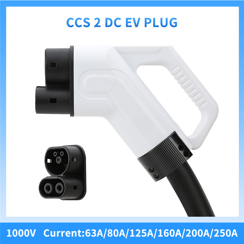 Fast EV Charging DC Plug CCS2 Type 2 Connector
