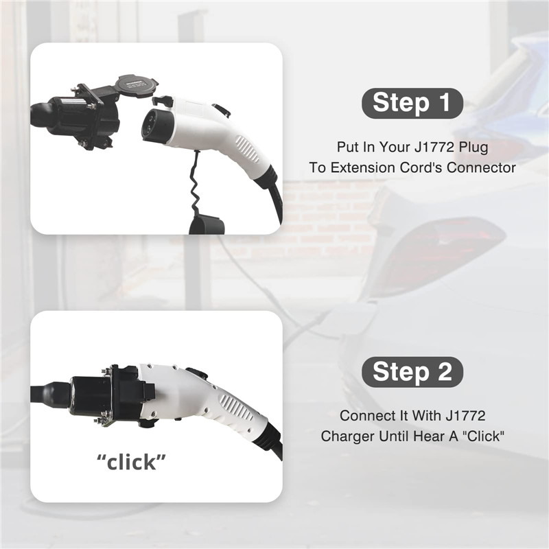 J1772 Type 1 ev charge adapter with Cable