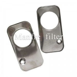 Stainless steel filter mesh for dishwasher