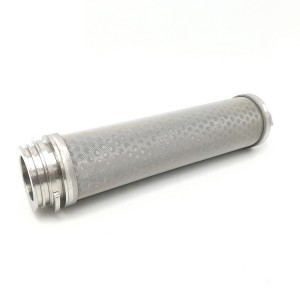 400 micron stainless steel cylindrical wire mesh filter