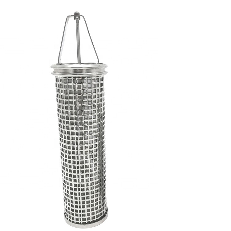Renewable Design for Swimming Pool Filter Glass - 316L stainless steel bag filter basket container – Manfre