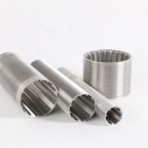 Wedge wire stainless steel mesh filter 25micron water filter screen