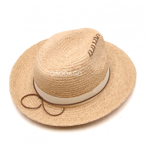 модеран сламнати панама шешир од рафије