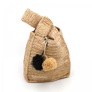 High Quality Wholesale Customization Handmade Beach Raffia Straw Crochet Bag
