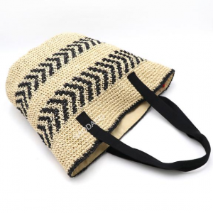 2023 New Customization Handmade High Quality Paper Straw Bag With High Capacity