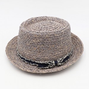 Factory Supply Lady Raffia Straw Hat for Women