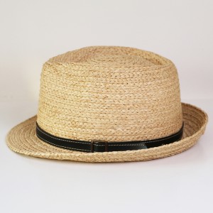 Unisex Summer Beach Women Croched Straw Fedora Hat Hats 2021 Fedora