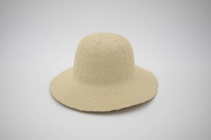 Spring Summer Classic Design Machine Woven Large Brim Big Bowknot Breathable Paper Straw Bucket Hat