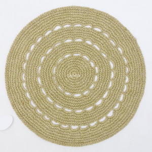 Designer Colorful Paper Crochet table mats Place mats Lunch mat