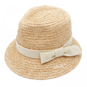 Wholesale Multi-colors Lady hat Mixed-colors raffia Braid Panama hat Fedora hat Sombrero with Brim for Unisex
