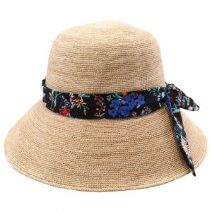 Gaoda Factory Hot Style High Quality Raffia Straw Women Wide Brim Summer Hat