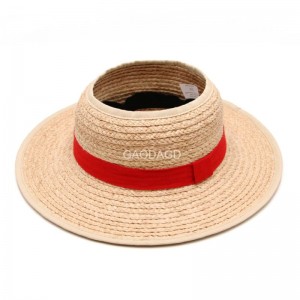 高達工廠批發直銷流行拉菲草遮陽帽沙灘女士兒童夏季帽子