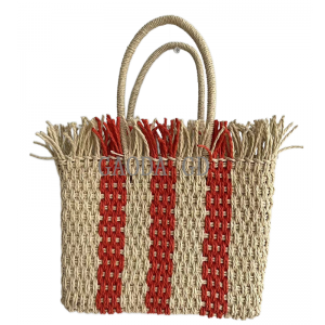 Bulk Fashion Design Mix-colors Handmade Straw Handbag Paper String Clutch bag for Women Shoulder bag