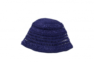 2024 Delicate Hollow Design Three Complex Craftsmanship 100% Hand Crochet Raffia Straw Hat Body