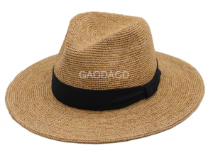 wide brim raffia straw panama hat