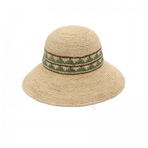 Chapeau de paille en raphia, Design Unique, fait à la main, à la mode, pour la plage, les vacances en bord de mer, meilleure vente 2024