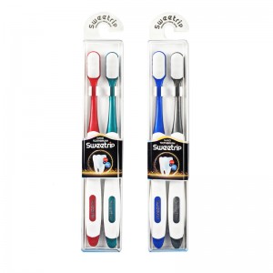 Sweetrip® Silicone Bristles Toothbrush Set