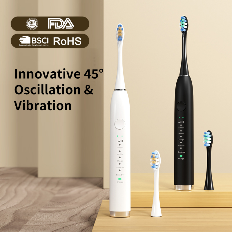 SWEETRIP® Oscillation & Vibration Sonic Electric Toothbrush for Adults