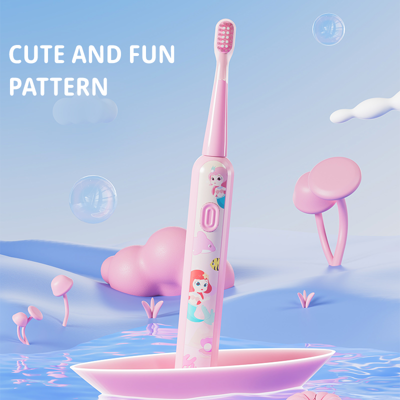 Kid-Friendly Electric Toothbrush: Cute Patterns, High-Frequency Micro Vibration, and Thoughtful Design