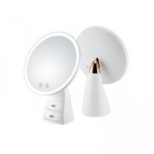 China wholesale 30x Magnifying Makeup Mirror Suppliers –  BM-1921 LED Mirror – Mascuge
