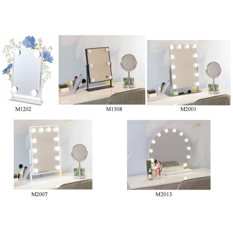 China wholesale Led Desk Mirror Manufacturer –  Hollywood Mirror LED Mirror – Mascuge