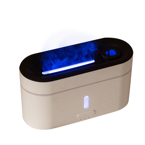 The flame humidifier desktop is silent