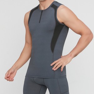 Bodybuilding Muscle Gymwear Fitness Compression Tank Top