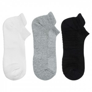 Custom logo free size cotton unisex ankle sport socks