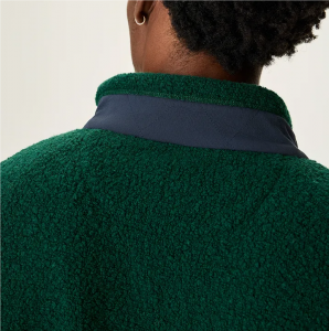 Recycled Polyester Fleece Full Zip Jacket